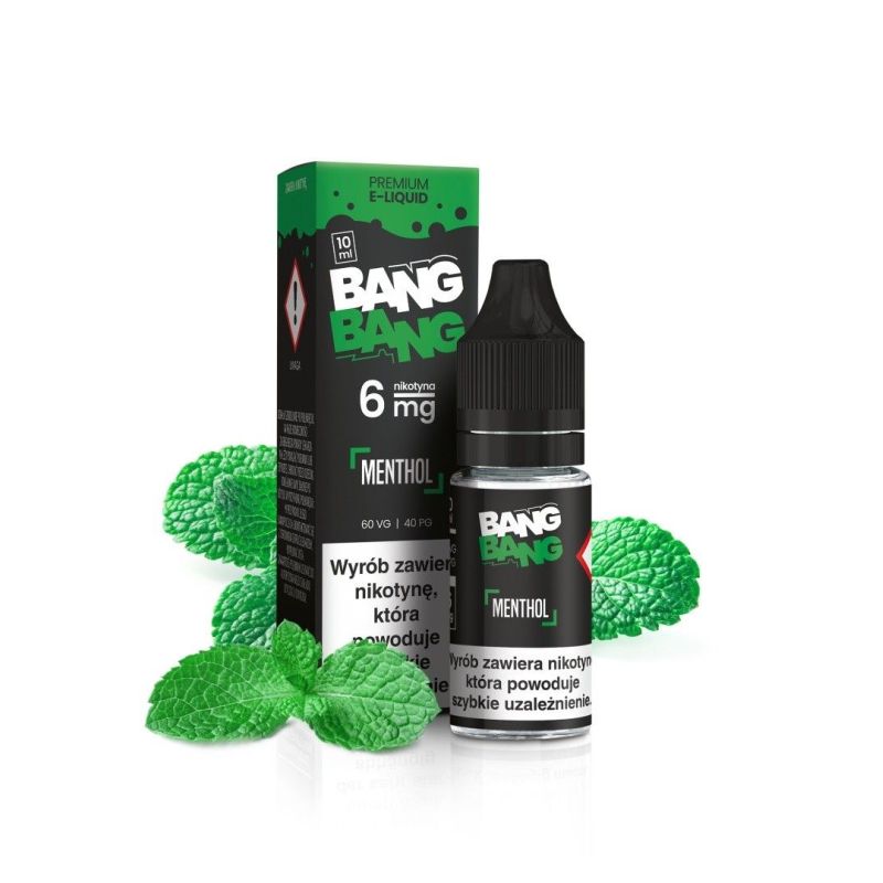 Liquid BANG BANG 10ml - Menthol 6mg (A25) | BigVapoteur