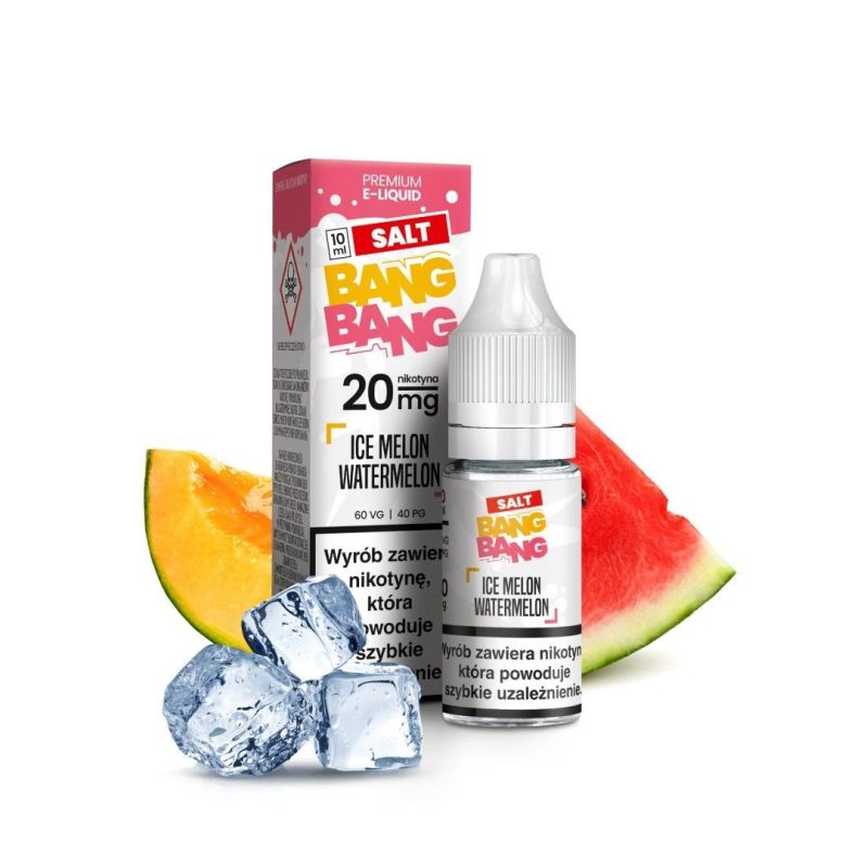 Liquid Bang Bang Salt 20mg 10ml - Ice Melon Wa | BigVapoteur