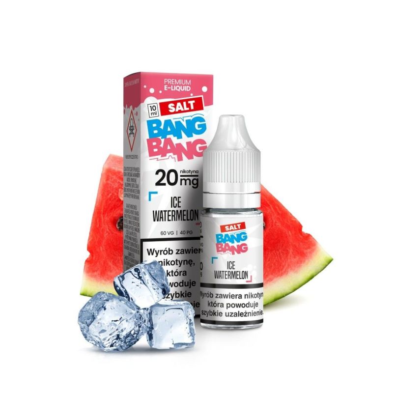 Liquid Bang Bang Salt 20mg 10ml - Ice Watermel | BigVapoteur