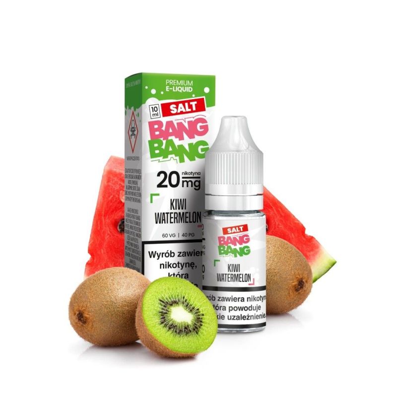 Liquid Bang Bang Salt 20mg 10ml - Kiwi Waterme | BigVapoteur