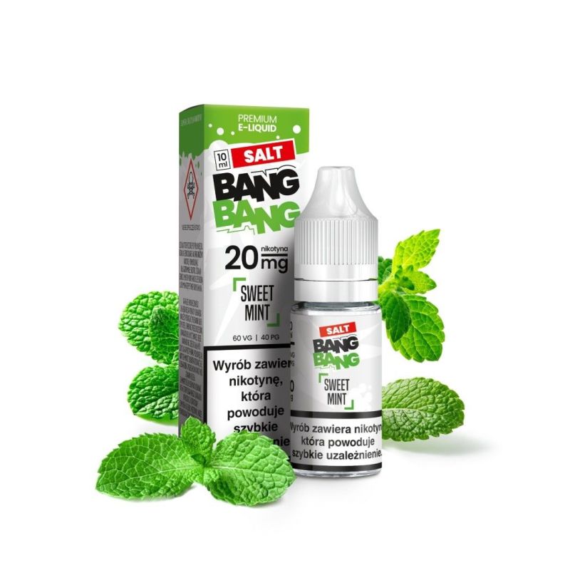 Liquid Bang Bang Salt 20mg 10ml - Sweet Mint ( | BigVapoteur