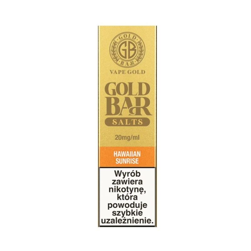 Liquid Gold Bar Salts - Hawaiian Sunrise 20mg | BigVapoteur