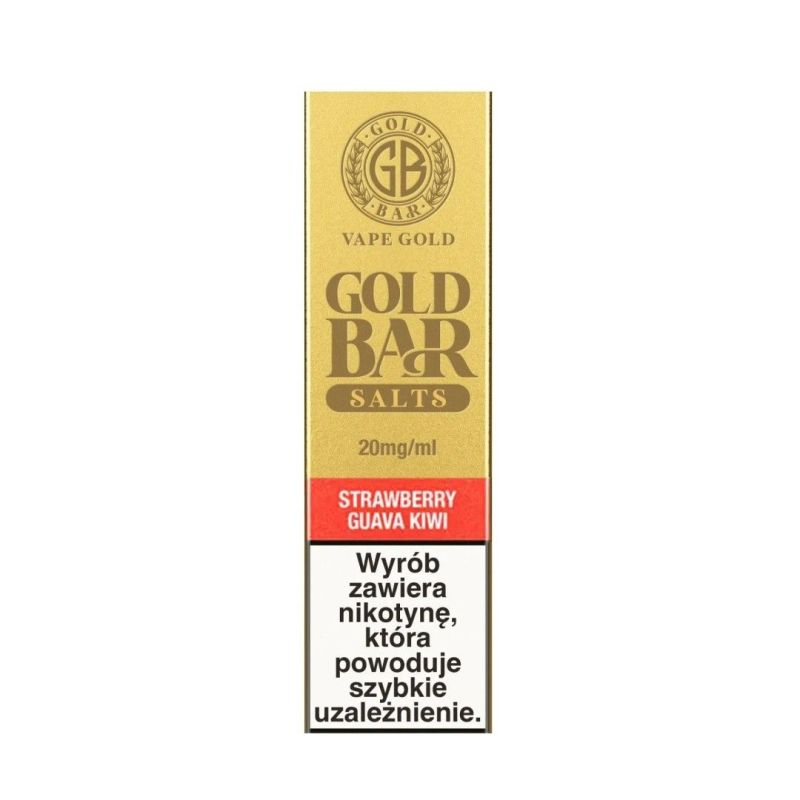 Liquid Gold Bar Salts - Strawberry Guava Kiwi | BigVapoteur