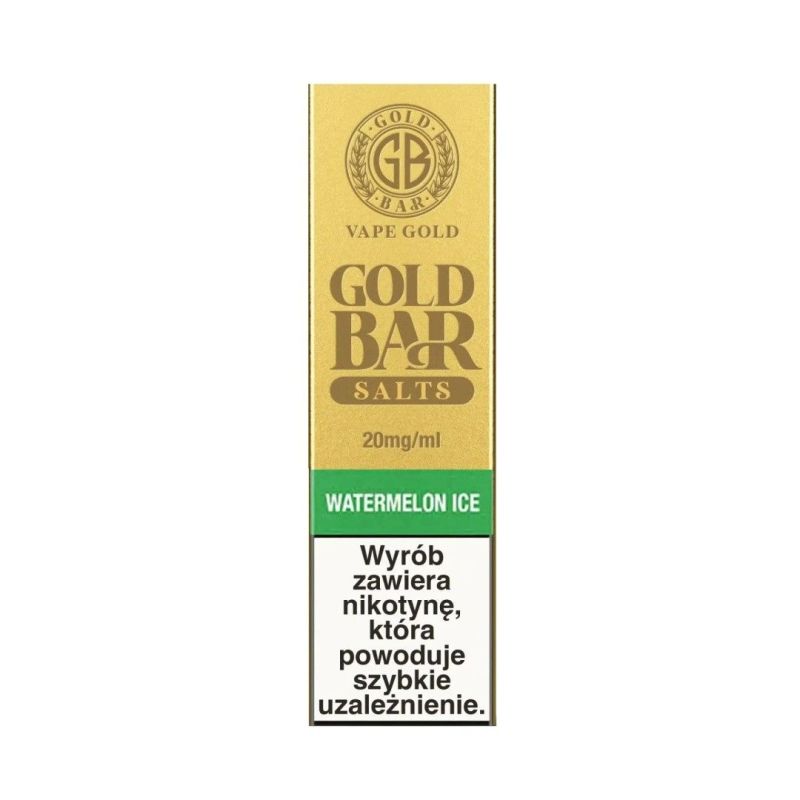 Liquid Gold Bar Salts - Watermelon Ice 20mg | BigVapoteur
