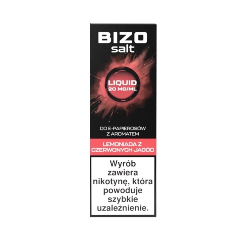 Liquid Bizo Salt 10ml - Lemoniada z Czerwonych | BigVapoteur