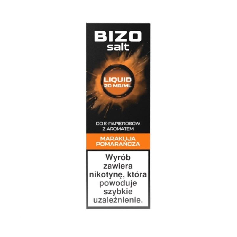 Liquid Bizo Salt 10ml - Marakuja Pomarańcza 20 | BigVapoteur