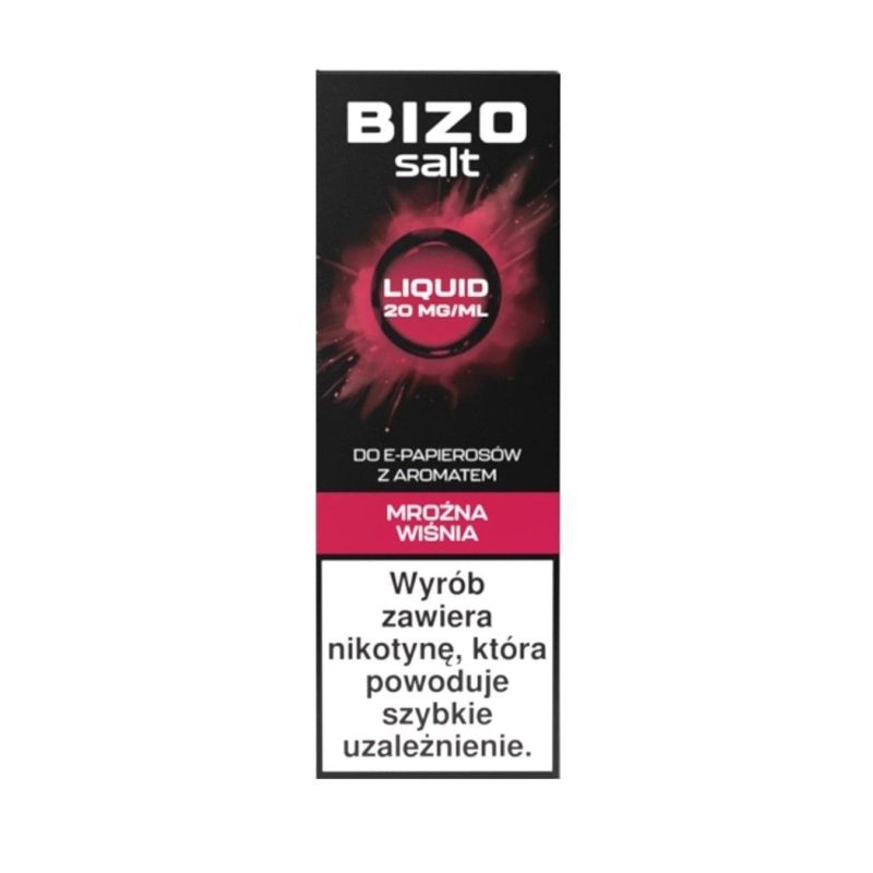Liquid Bizo Salt 10ml - Mroźna Wiśnia 20mg (A2 | BigVapoteur