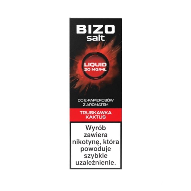Liquid Bizo Salt 10ml - Truskawka Kaktus 20mg | BigVapoteur