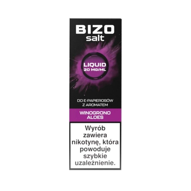 Liquid Bizo Salt 10ml - Winogrono Aloes 20mg ( | BigVapoteur