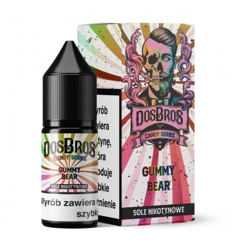 E-liquide DosBros Salt 10ml - Gummy Bear 20mg (A25) | BigVapoteur
