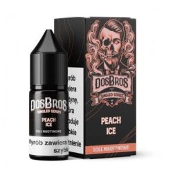Liquid DosBros Salt 10ml - Peach Ice 20mg (A25 | BigVapoteur