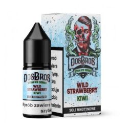 Liquid DosBros Salt 10ml - Wild Strawberry Kiw | BigVapoteur