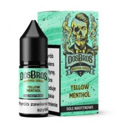 Liquid DosBros Salt 10ml - Yellow Mentol 20mg | BigVapoteur