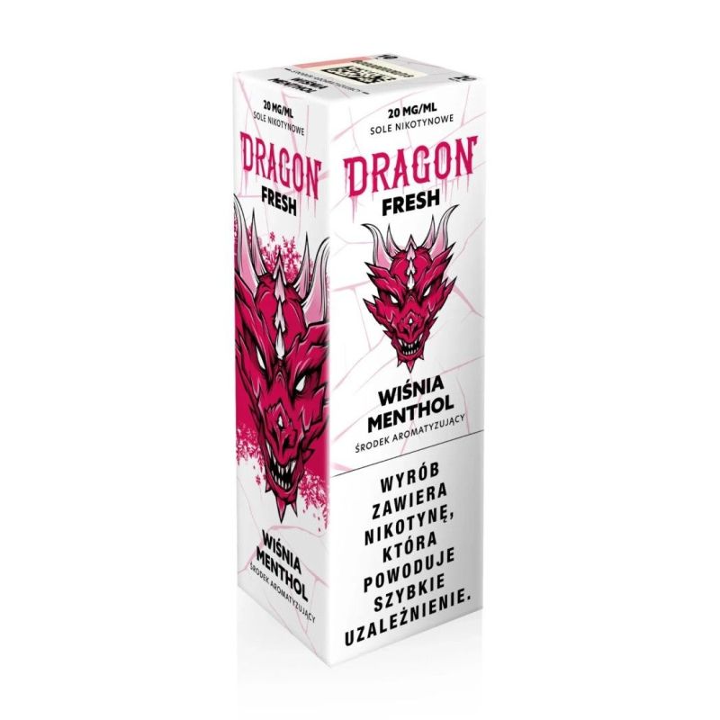 Liquid Dragon Fresh Salt - Wiśnia Menthol 20mg | BigVapoteur