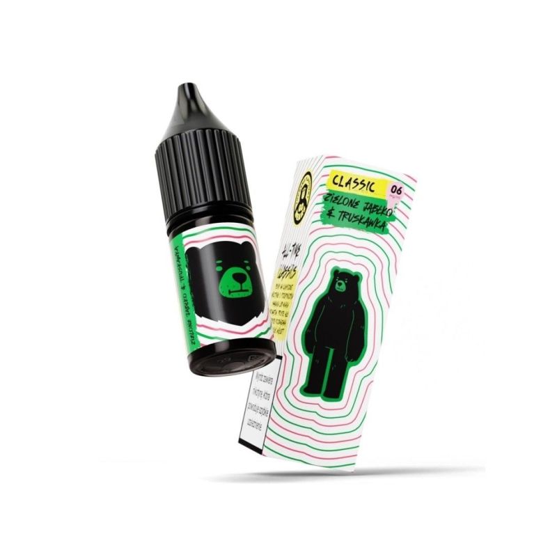 Liquid Go Bears Classic 10ml - Truskawka Zielo | BigVapoteur