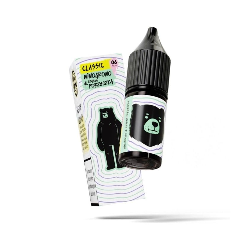 Liquid Go Bears Classic 10ml - Winogrono Czarn | BigVapoteur