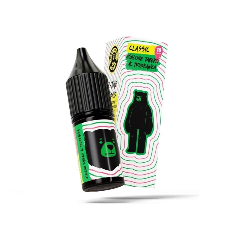 Liquid Go Bears Classic 10ml - Zielone Jabłko | BigVapoteur