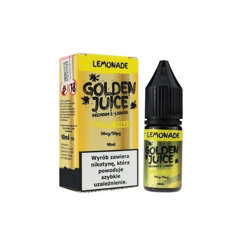E-liquid Golden Juice 10ml - Lemonade 6mg | BigVapoteur