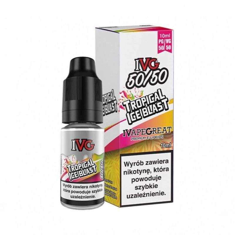 Liquid IVG 50/50 10ml - Tropical Ice Blast 6mg | BigVapoteur