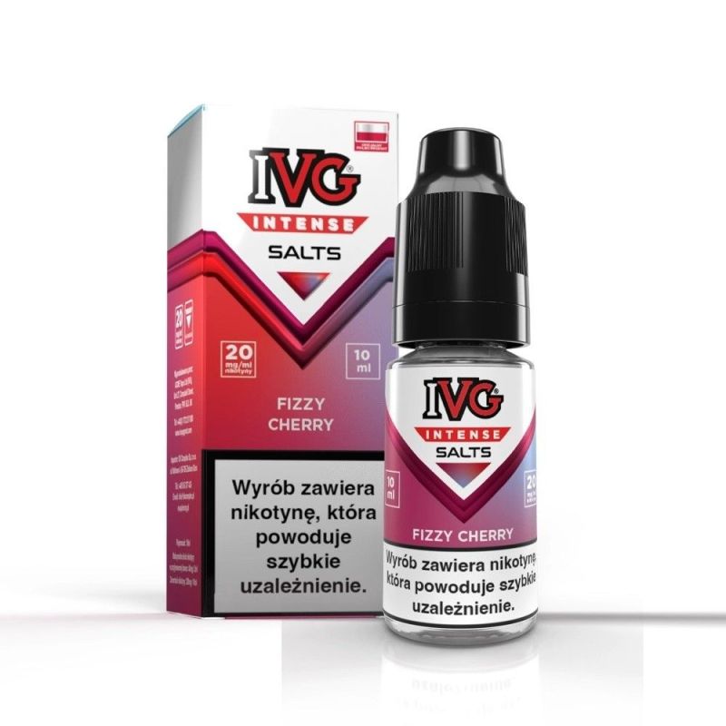 E-liquid IVG Intense Salt 10ml - Fizzy Cherry 20mg (A25) | BigVapoteur
