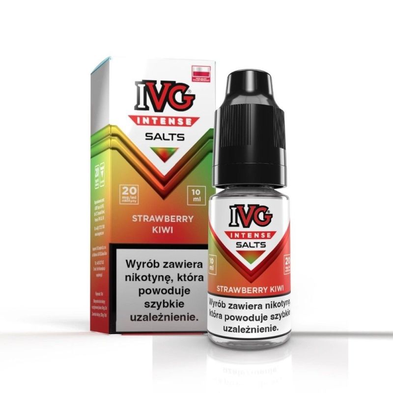 Liquid IVG Intense Salt 10ml - Strawberry Kiwi | BigVapoteur