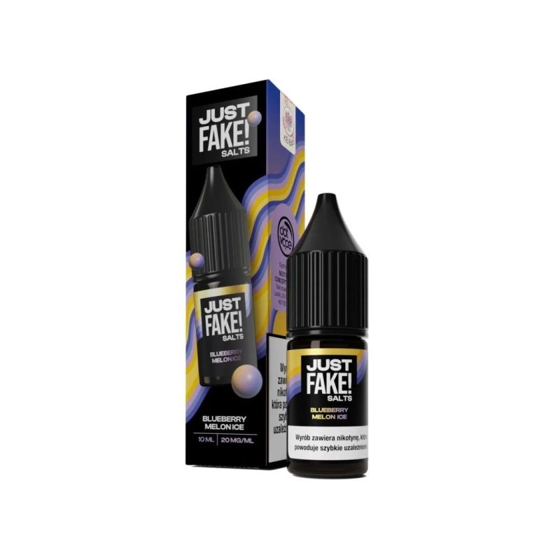 Liquid Just Fake! Salts - Blueberry Melon Ice | BigVapoteur