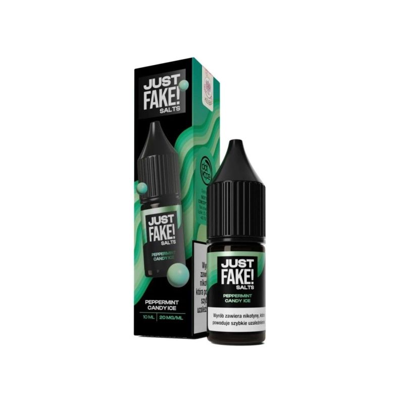 Liquid Just Fake! Salts - Peppermint Candy Ice | BigVapoteur
