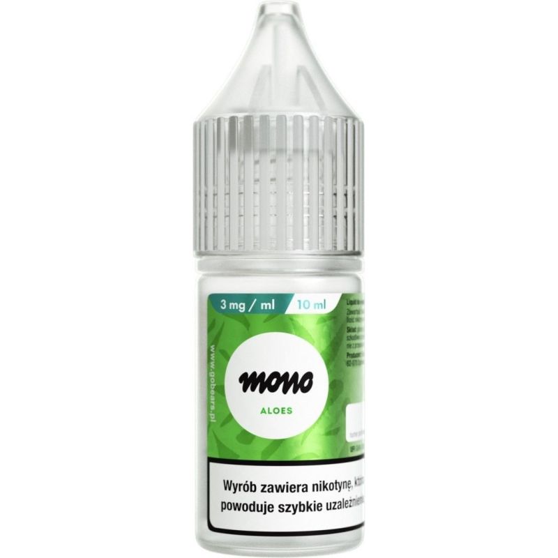 Liquid MONO nicotine - Aloes 3mg | BigVapoteur