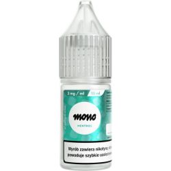 Liquid MONO nicotine - Menthol - 3mg | BigVapoteur