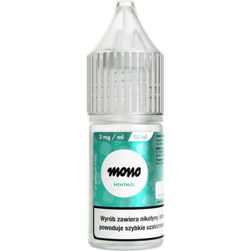 Liquid MONO nicotine - Menthol - 3mg | BigVapoteur