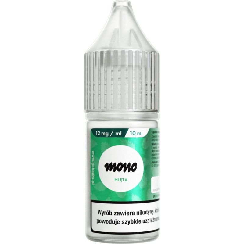 Liquid MONO nicotine - Mięta - 12mg | BigVapoteur