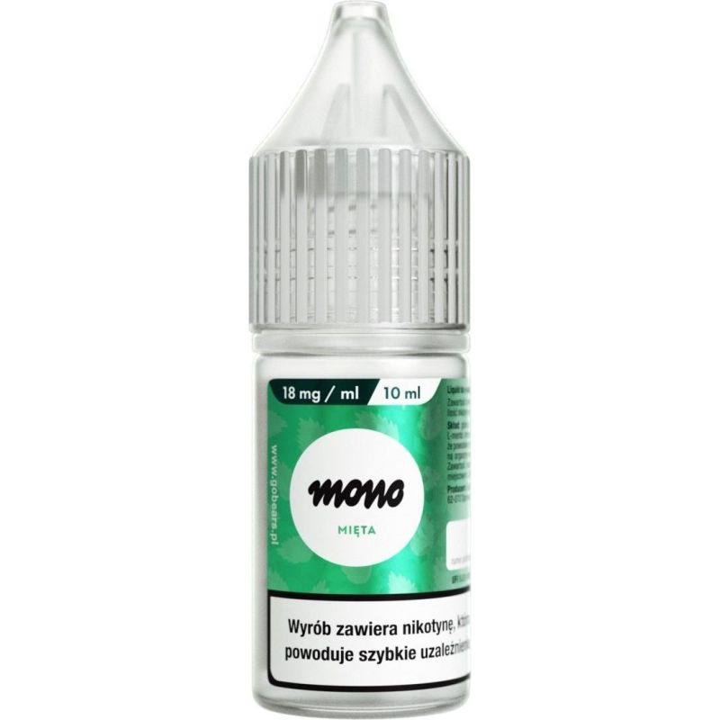 Liquid MONO nicotine - Mięta - 18mg | BigVapoteur