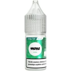 Liquid MONO nicotine - Mięta - 3mg 59077415612 | BigVapoteur