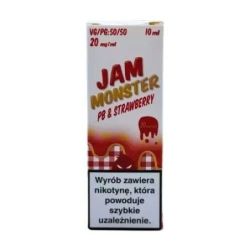 E-liquid MVL Jam Monster 10ml 20mg - PB & Strawberry | BigVapoteur