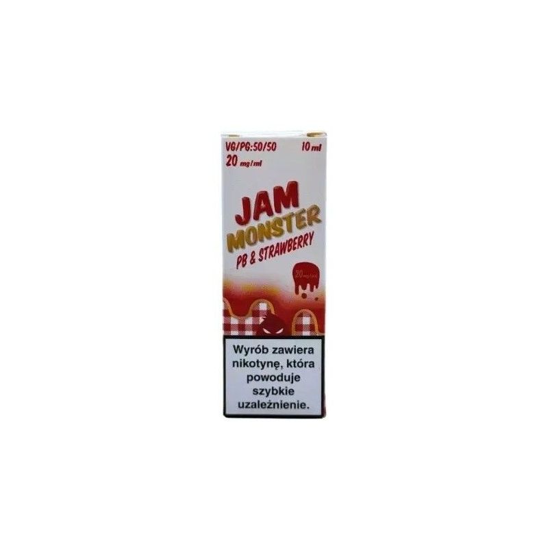 Liquid MVL Jam Monster 10ml 20mg - PB & Strawb | BigVapoteur