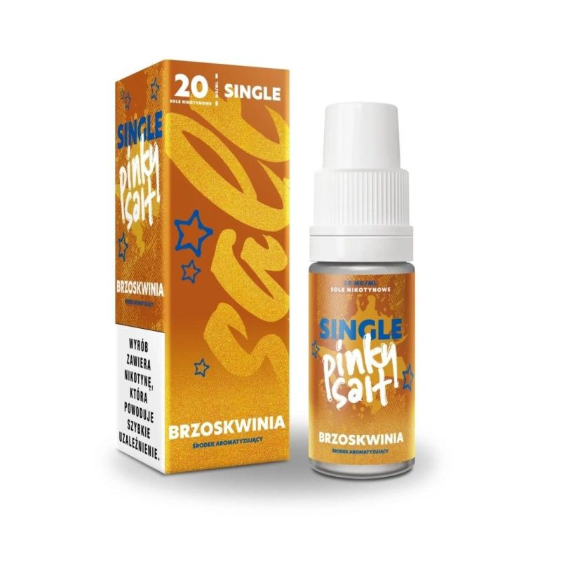 Liquid Pinky Vape Single Salt 10ml - Brzoskwin | BigVapoteur
