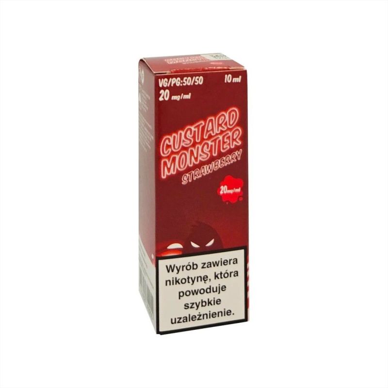 E-liquide Salt MVL - Custard Monster - Strawberry 10ml 20mg | BigVapoteur