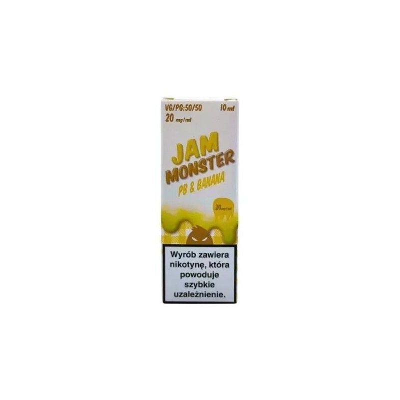 E-liquide Salt MVL - Jam Monster 10 ml 20mg - PB & Banana | BigVapoteur