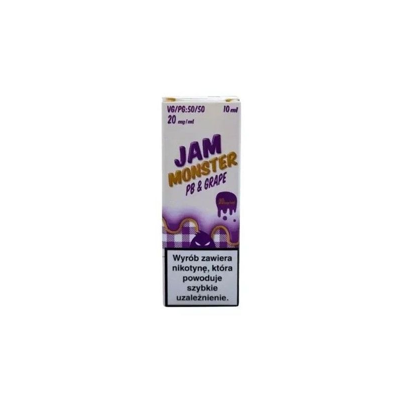E-liquide Salt MVL - Jam Monster 10 ml 20mg - PB & Grape | BigVapoteur