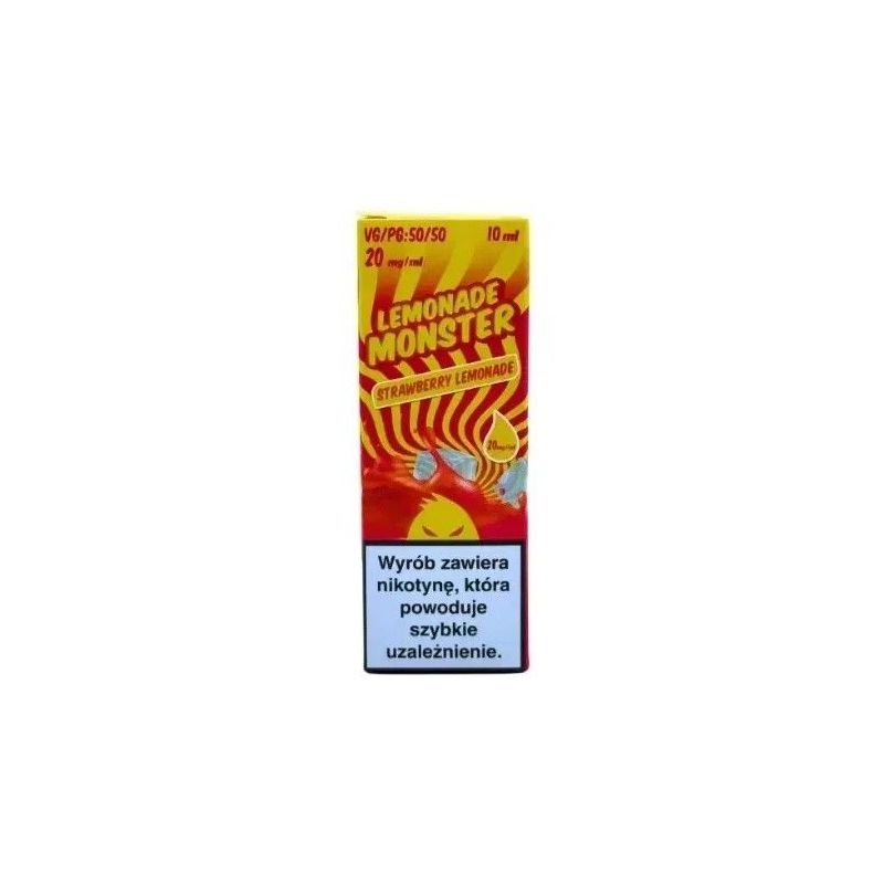 E-liquid Salt MVL - Lemonade Monster 10 ml 20mg - Strawberry Lemonade | BigVapoteur