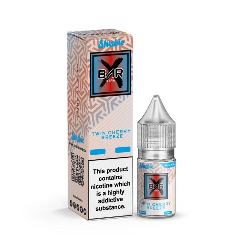 Liquid Slushie Bar Salt 10ml - Twin Cherry Bre | BigVapoteur