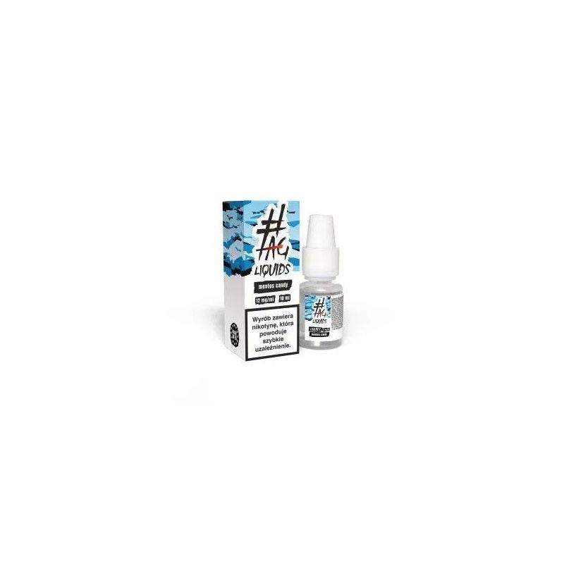 Liquid #TAG 10ml - Mentos Candy 12mg (A25) | BigVapoteur