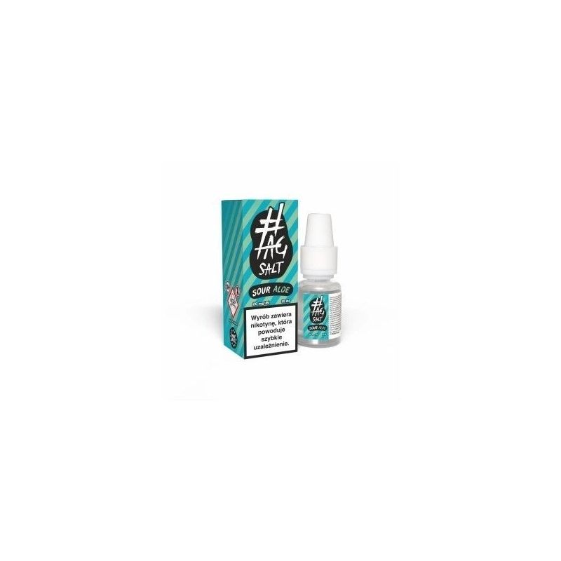 Liquid #TAG Sour Salt 10ml Aloe 20mg (A25) | BigVapoteur