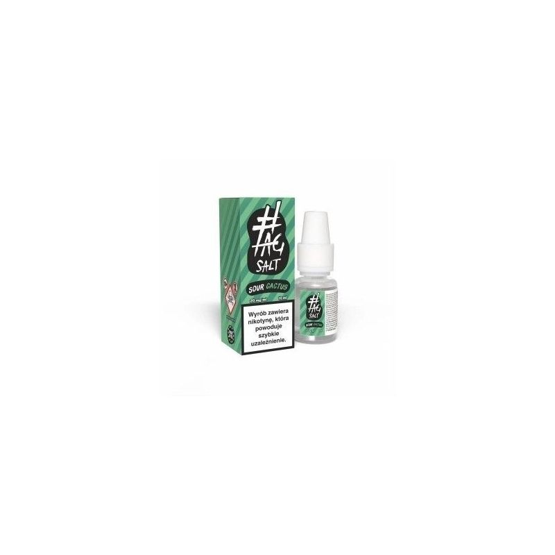 Liquid #TAG Sour Salt 10ml Cactus 20mg (A25) | BigVapoteur