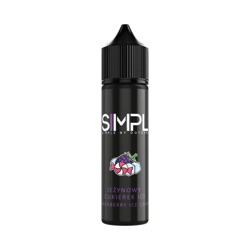 Longfill Simpl 5/60ml - Jeżynowy Cukierek Ice | BigVapoteur