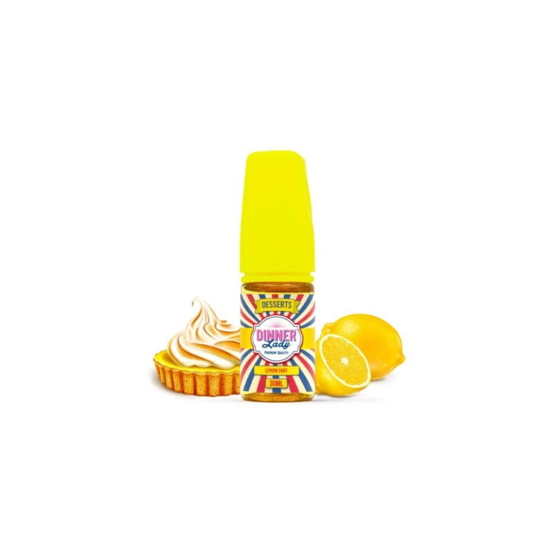 Dinner Lady - Lemon Tart Flavor 30ml | BigVapoteur