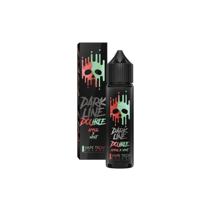 Longfill Dark Line Double - Pomme Menthe 8/60ml | Bigvapoteur