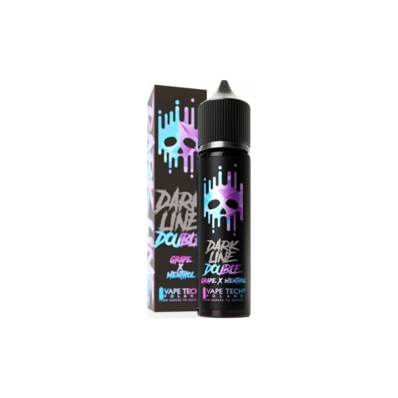 Longfill Dark Line Double - Grape Menthol 8/60ml | Bigvapoteur