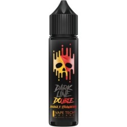 Longfill Dark Line Double - Banan Truskawka 8/60ml | Bigvapoteur