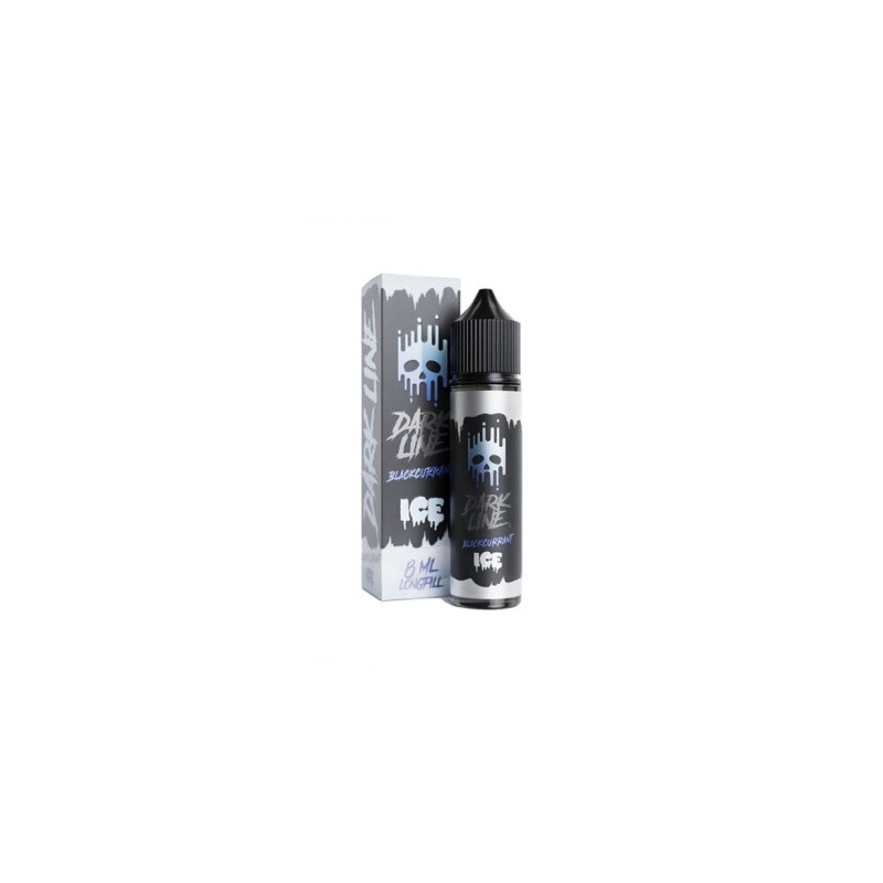 Longfill Dark Line Ice - Czarna Porzeczka 8/60ml | Bigvapoteur
